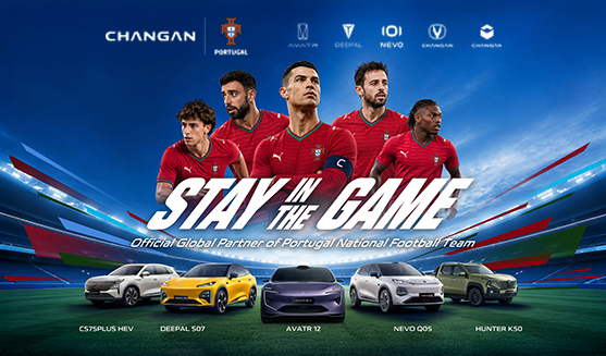 Changan Automobile sella alianza estratégica global con la selección nacional de fútbol de Portugal 